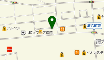 アミング小松店の地図画像