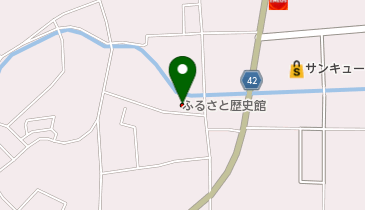 小矢部ふるさと歴史館の地図画像