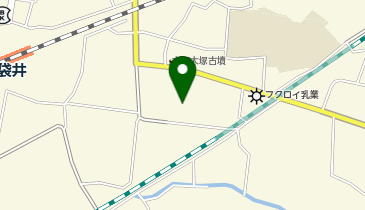 袋井中央ホールの地図画像