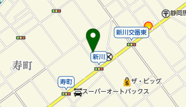 日本食研株式会社静岡支店の地図画像