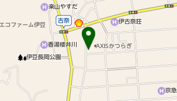 古奈公民館の地図画像