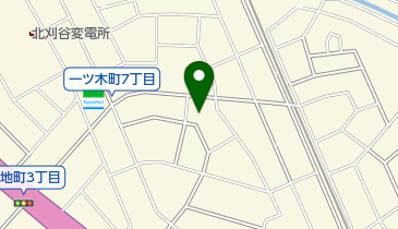 メナードフェイシャルサロン刈谷一ツ木の地図画像