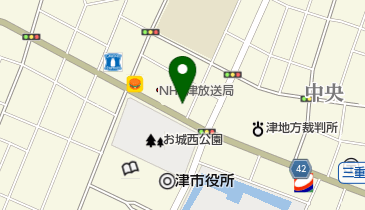 AIG損害保険株式会社 三重支店の地図画像