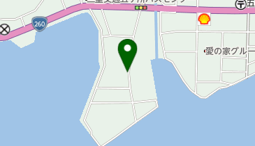 味鶴の地図画像