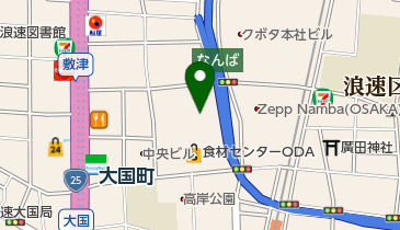 にく笑木津市場店の地図画像