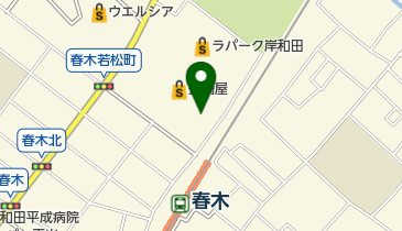 たから弥岸和田店の地図画像