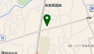 パティスリーブレーシュ箕面店の地図画像