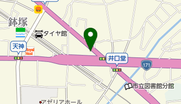 会席のふる川北摂店の地図画像