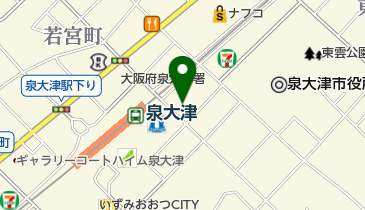 焼鳥いそ喜の地図画像