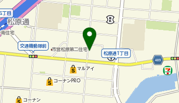 推拿堂の地図画像