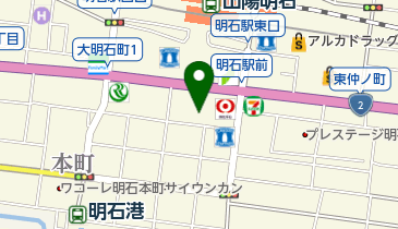 大原商店の地図画像