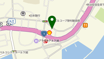 株式会社ポートリリーフエンジニアリング下関営業所の地図画像