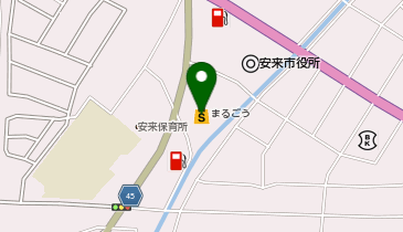 白洗舎クリーニング店 丸合安来店の地図画像