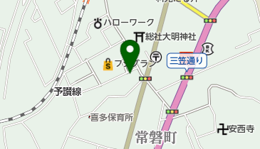 あき鍼灸整骨院の地図画像