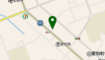 平松クリーニング取次店の地図画像