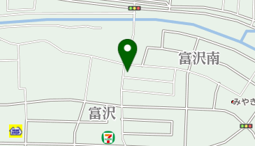 叔美容室の地図画像