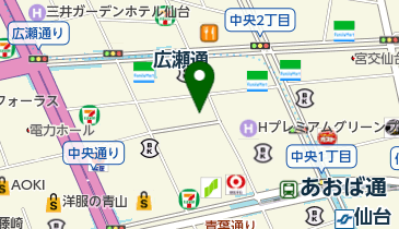 株式会社ゴールドリンク仙台支店の地図画像