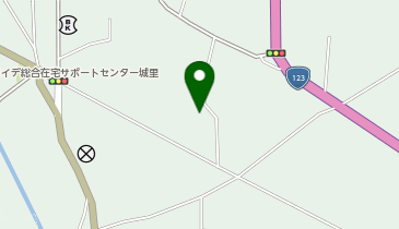 ケアレジデンス城里デイサービス城里の地図画像