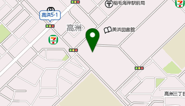 ピザハット美浜高洲店の地図画像