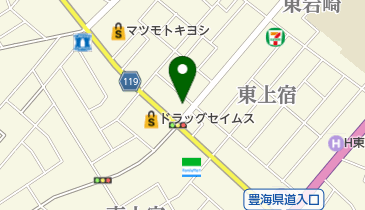 ボンメゾン東金店の地図画像