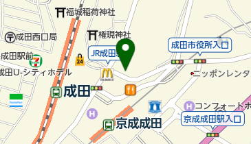 脱毛フェイシャルサロンクレアスの地図画像