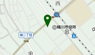 桶川囲碁クラブの地図画像