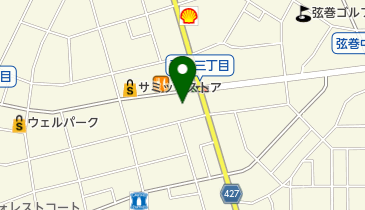 FITNESSGYMT.I.S弦巻2号店の地図画像