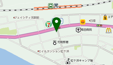 おしゃれの店なかたに 本店の地図画像