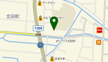 たまち母衣児童クラブの地図画像