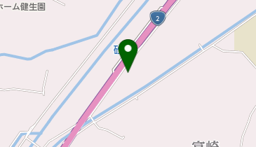 備前桜山荘の地図画像