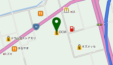 株式会社西松屋チェーン 東大洲店の地図画像