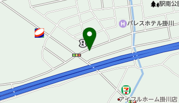 鈴与商事株式会社掛川支店の地図画像