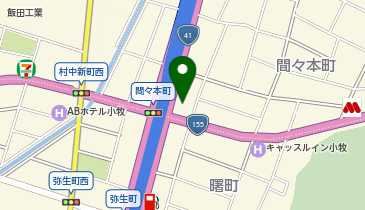 HEAT24小牧店の地図画像