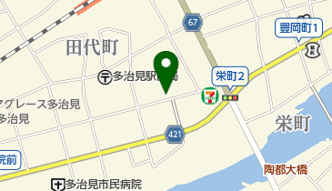 東鉄タクシー 多治見配車センターの地図画像