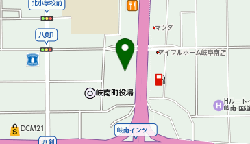 モータライズ・ロータス岐阜の地図画像