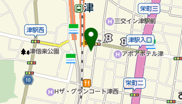 三重県損害保険代理業協会(一般社団法人)の地図画像