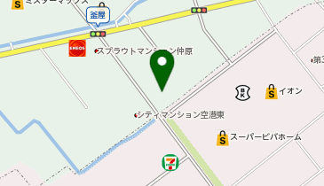 ホリデイスポーツクラブ福岡東店の地図画像