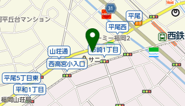 とよ唐亭平尾店の地図画像