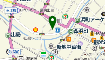 鉄板酒場ジャポニカの地図画像