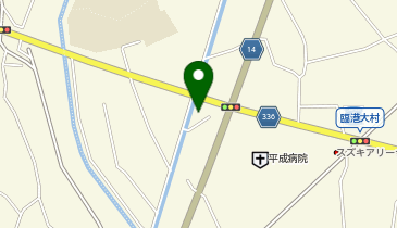カメラの中野八代大村店の地図画像