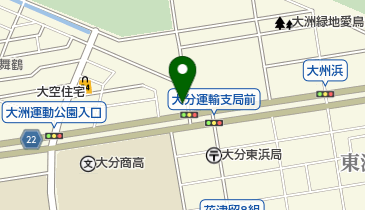 ビーライン大津店の地図画像