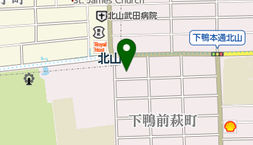 洛宝京都北山店の地図画像