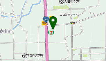 天理市市民活動交流プラザの地図画像