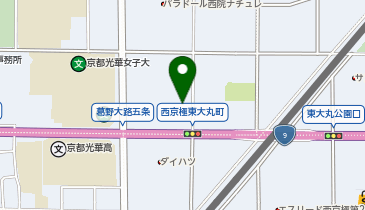 株式会社西松屋チェーン 五条葛野店の地図画像