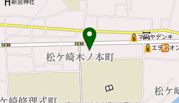 ノアズアーク北山店の地図画像