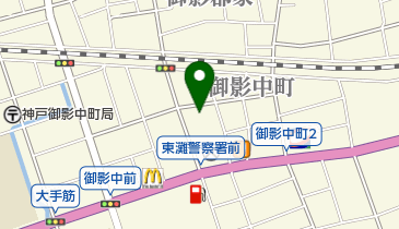 日本基督教団兵庫教区クリスチャンセンターの地図画像