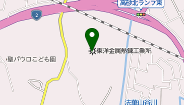 株式会社TONEZ 高砂第二工場の地図画像