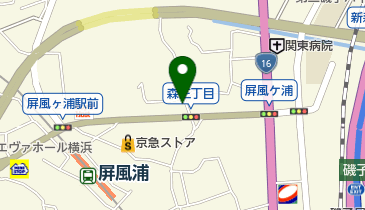 マンディラック治療院の地図画像
