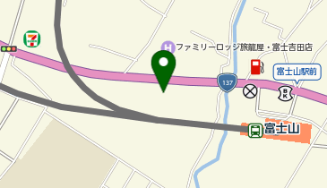 戸田酒販富士吉田店の地図画像