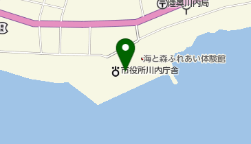 むつ下北地区保護司会の地図画像